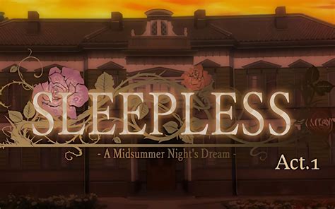 sleepless a midsummer nights dream the animation|Episode 1